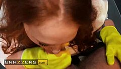 Yola Flimes Soaks T-Shirt, Plays with Tits, Takes Robin's Cock Inside in Raw BBW Action