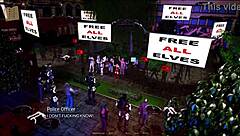 what's happening in harem hotel room 303?