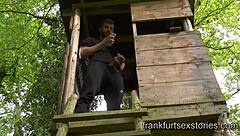 Extreme Rough Gay Orgy With 4 Horny Studs In Woods