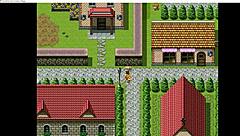 Seris the devil explores harbor village in this hentai game