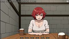 Hot Forge Hentai: Risky Blowjob Under Table!