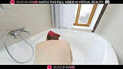 Naughty Angie Elif In Bathroom Deepthroat And Hard Fucking In Vr
