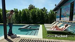 babysitter says, 'i got caught breaking into the house?'