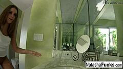 Natasha Nice Changes And Washes Her Feet