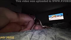 late night tinder fuck with amateur blonde slut feeling rough doggystyle passion