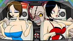 In Resident Evil animation, monster flashes tits in game