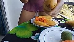 sexy morning of a hot girl