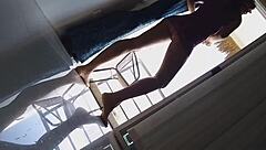 sexy morning of a hot girl