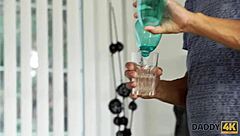 Beautiful Lady Fucks Old Man