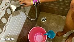 Bhabhi gave me bathing chance