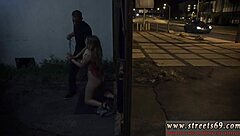 Teen girl fucked rough and fast in bondage