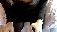 Blonde with small 18+ breasts sucked big dick