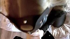 Blonde with small 18+ breasts sucked big dick