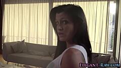 Busty European Rides Monster Cock Boldly