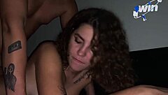 Wake Him With Blowjob! Cum In Mouth After Rough Facefuck!