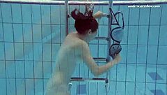 Hungarian Sima Stuns in Underwater Pool Display