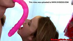 College Sorority Lesbians Get Their Pussies Fingered With Toys