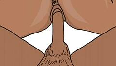 African Couple Fucking In Drawing Part 2