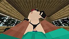 哇！Ellie女上位猛骑POV超硬！