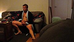 Caught in the act of wanking