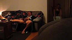 Caught in the act of wanking