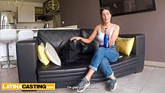 Innocent Latina Pussy Used By Big Cock Agent