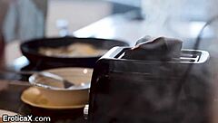 Eroticax - Hot Teen 18+ Fucked Over Kitchen Counter With Licking And Cunilingus