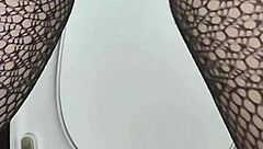 Desperate Need to Pee Captured in Close-Up Toilet Scene