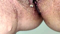 Desperate Need to Pee Captured in Close-Up Toilet Scene