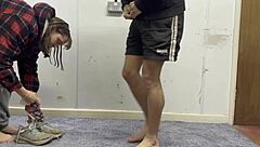 Exciting behind the scenes cowgirl riding and fucking outtakes!