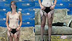 Milf gets ass fucked slow and deep in casting