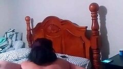 fucking hot babe engages in sucking monster cock and gets fucked hard in this intense scene!