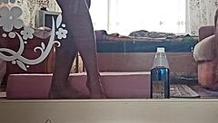 kazakh couple films their home video