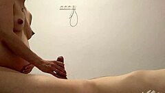 Very sexy cock ride by my pregnant wife