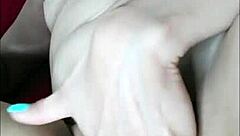 Latina Milf Masturbates Silently While He Doesn't Notice Her Arousal