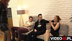 Polskie Porno - Szefowa Dominates with Hard Anal