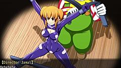 Marina the Agent Bound in Underground Circus Bondage