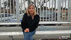 Watch Minxx Marley Finger Herself In Alleyway Before Rough Sex!