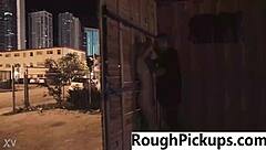 Rough sex with sexy pickup girl