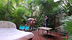 is elisa sanches the anal queen backstage?