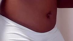 Real couple starts with blowjob then rides dick with big ass