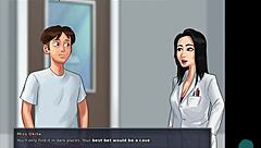 Busty blonde roxxy roleplays in shower with big tits and horny pussy