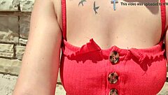 sexy teen masturbates on beach?