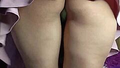 Hey roommate, caught you touching after class today