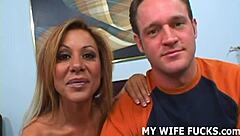 Watch another man take your wife's pussy for a ride!