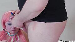 chick deepthroats in ass madhouse