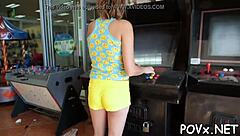 erected dong easily manages to penetrate bald cunt