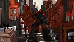 Tall Goddess Dominates On Halloween