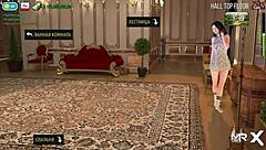 fashion business episode with a maid taking off her clothes