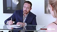 boss teaches me a lesson in the office